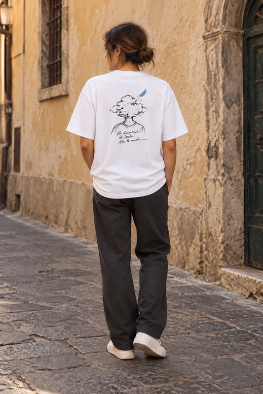 AZULIA catalogo Donna — Tra le nuvole — T-shirt oversize 200 — retro