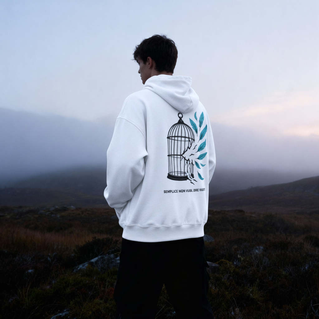 HOODIE UNISEX - Semplice non vuol dire vuoto