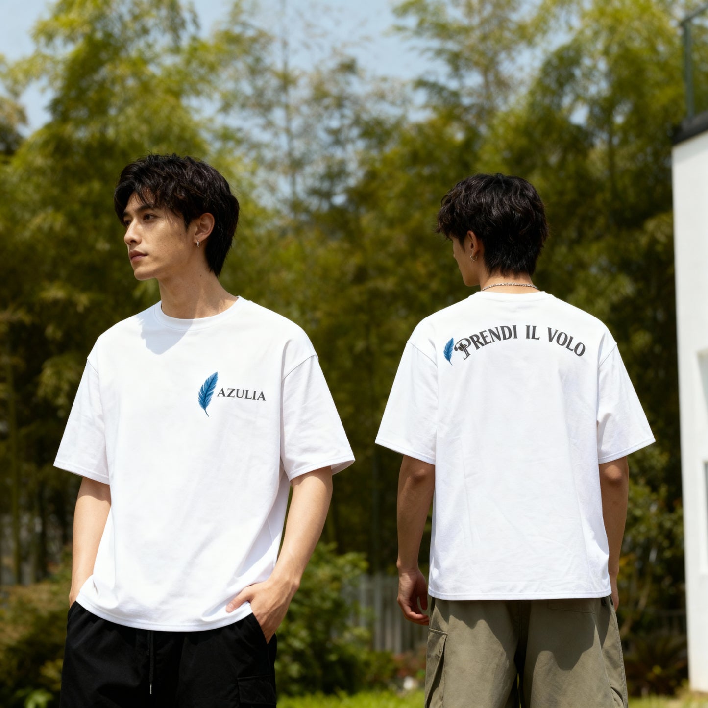 AZULIA T-SHIRT UNISEX - "Prendi il Volo"