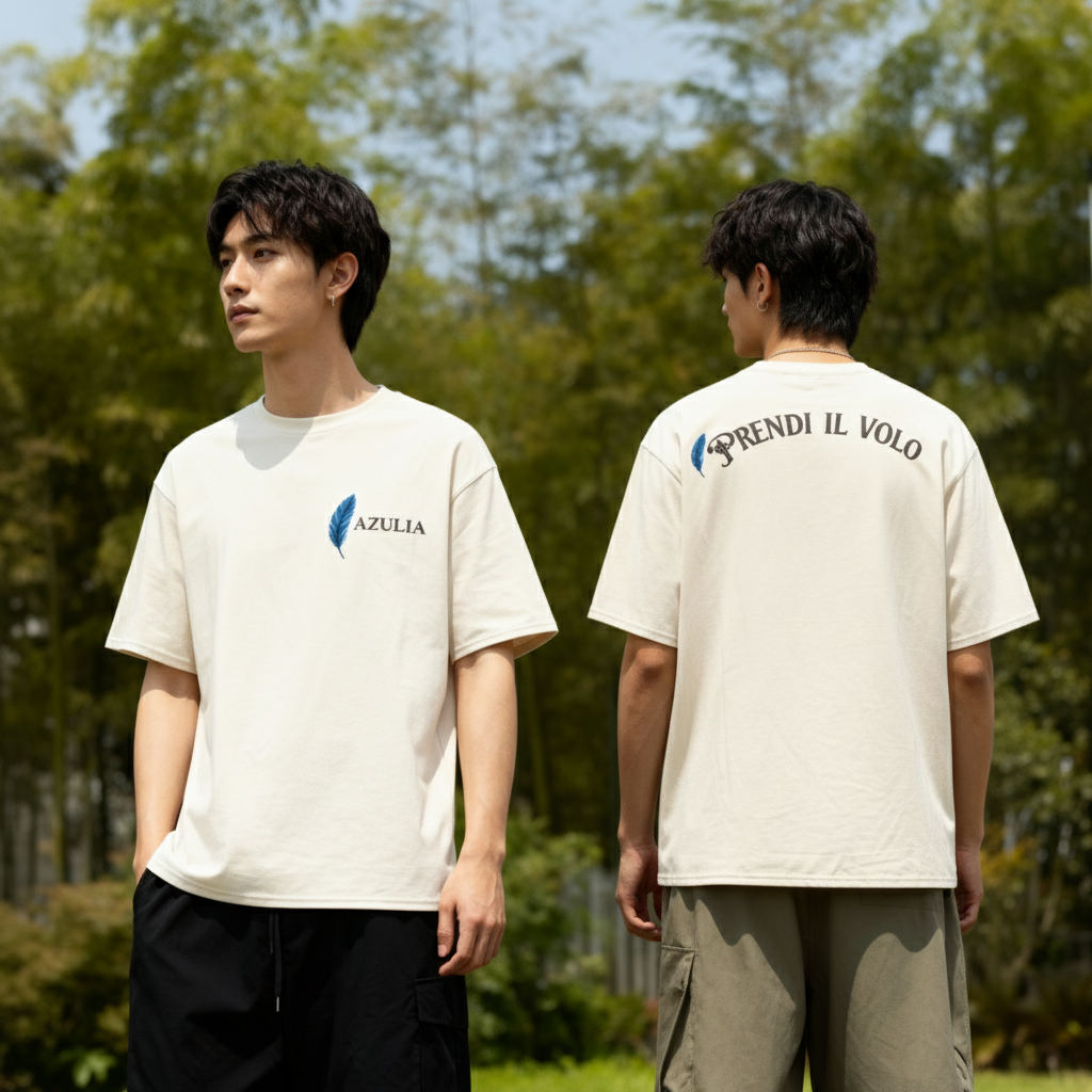 AZULIA T-SHIRT UNISEX - "Prendi il Volo"