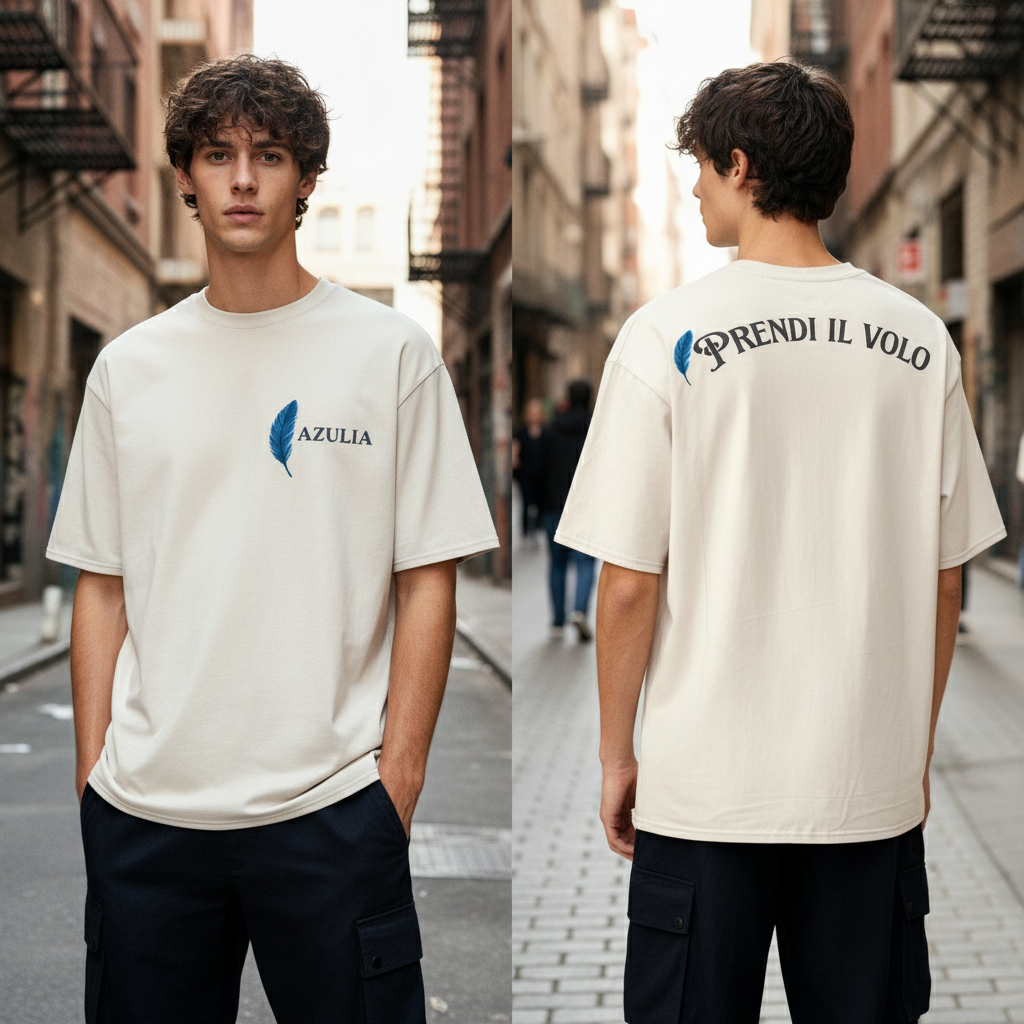 AZULIA T-SHIRT UNISEX - "Prendi il Volo"