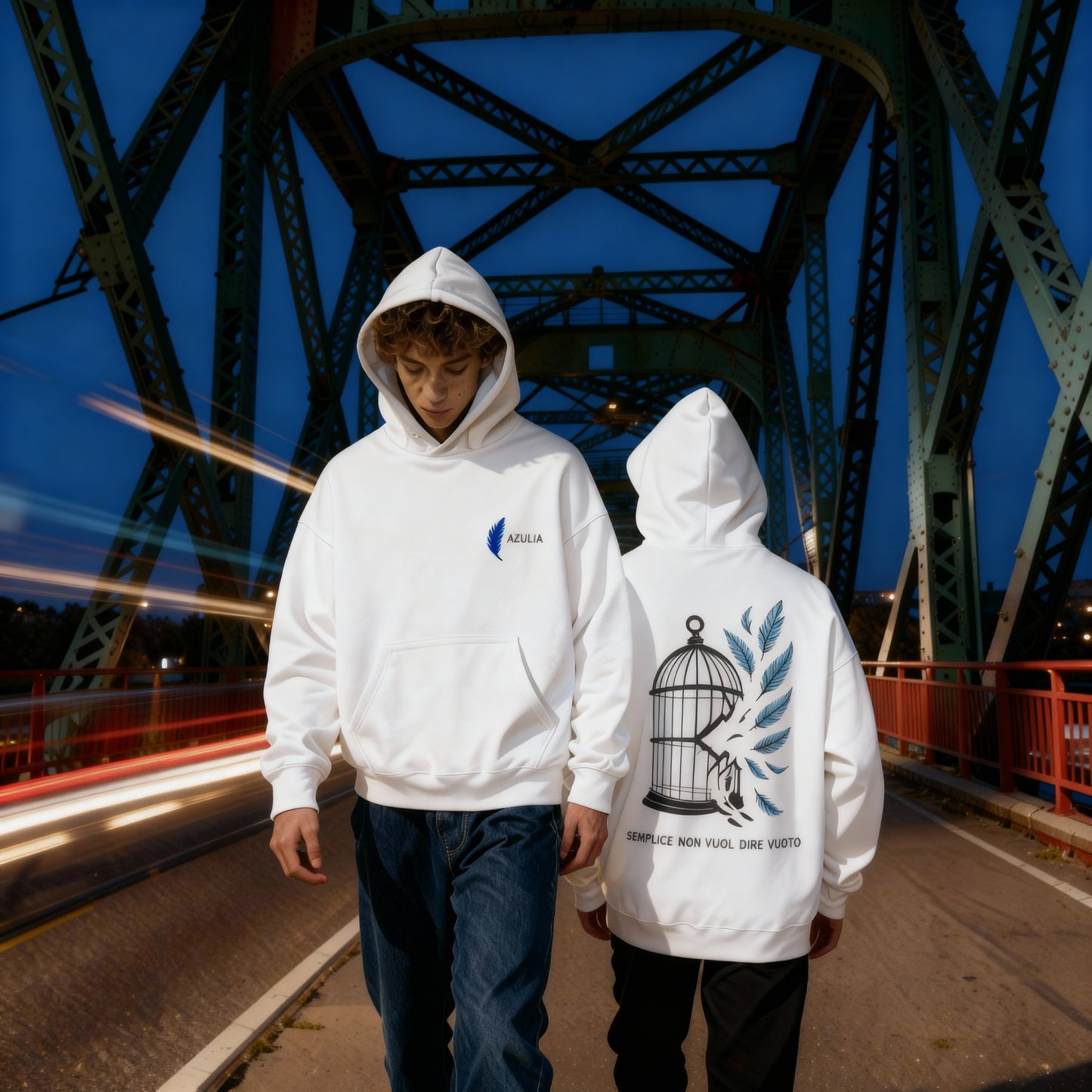 HOODIE UNISEX - Semplice non vuol dire vuoto