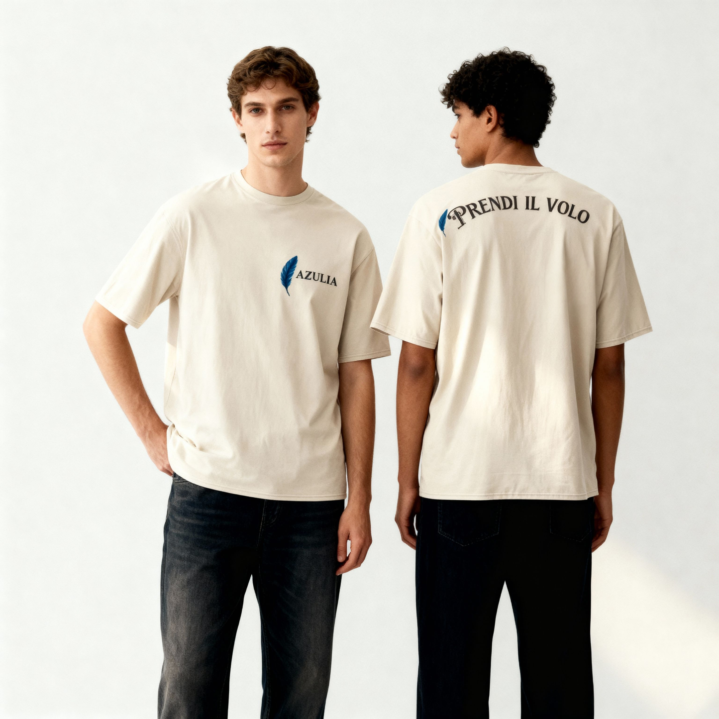 AZULIA T-SHIRT UNISEX - "Prendi il Volo"