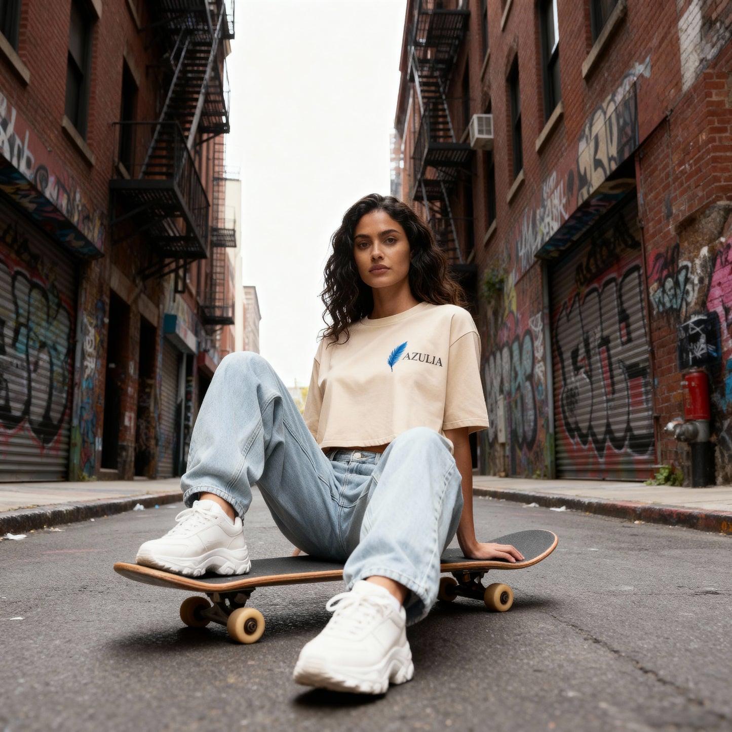 T-SHIRT CROP DONNA - Prendi il volo